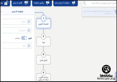 سایت epostcode.post.ir